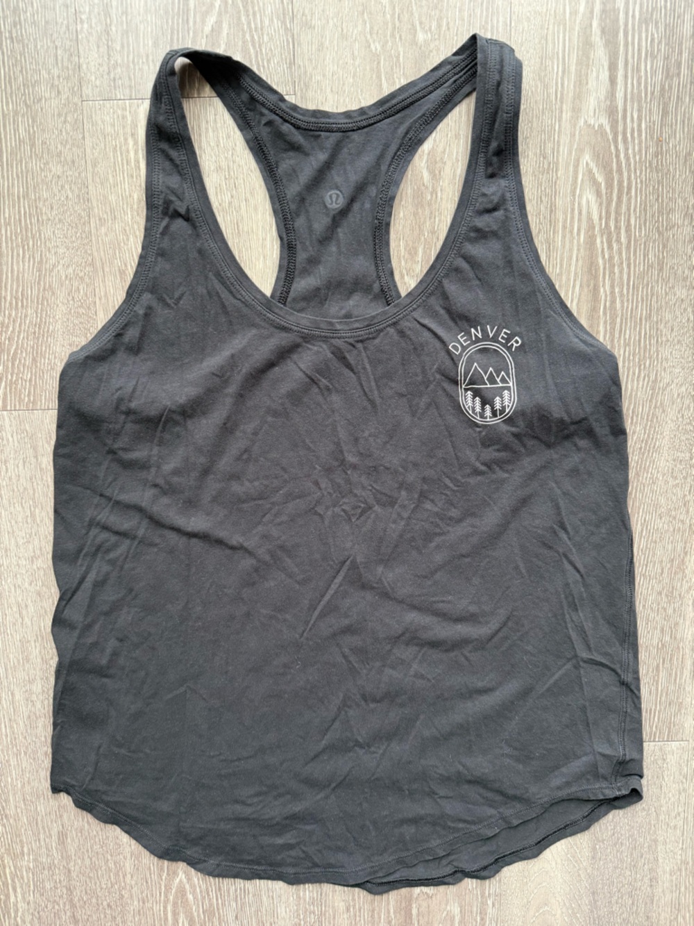 Lululemon - Denver Graphic Racerback Tank Top - Black